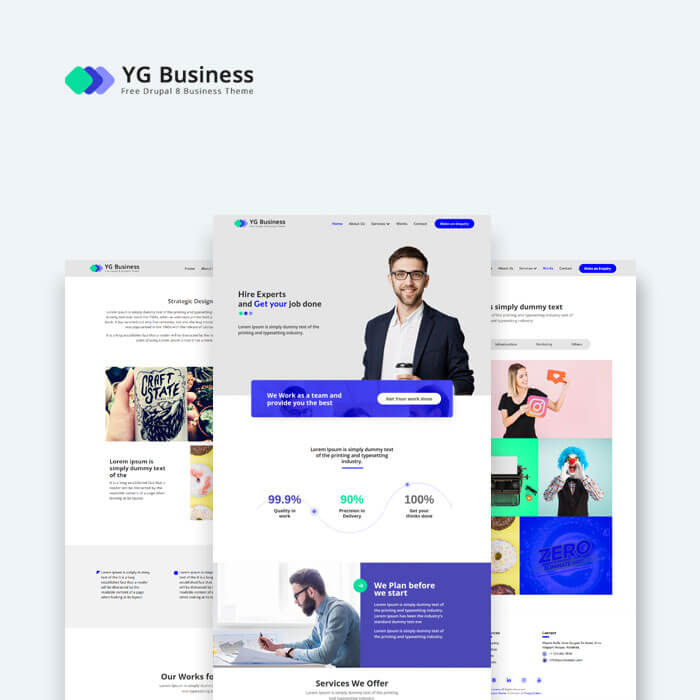 YG Business Drupal 8 Theme