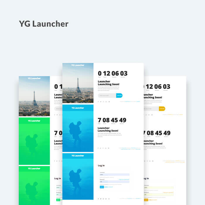 YG Launcher Drupal Theme